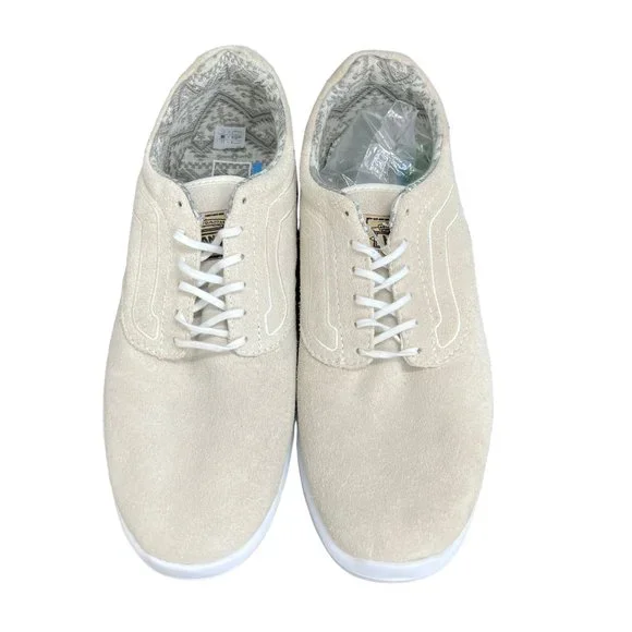 New Vans NWT Iso 1.5 Moroccan Geo Classic White Cream Size 9.5 Womens 8 Mens - Picture 1 of 13